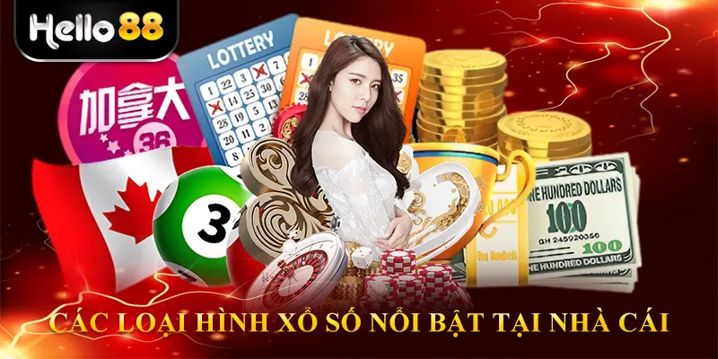 Các loại hình xổ số nổi bật tại nhà cái