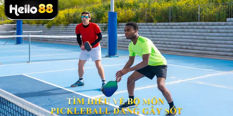 Tìm hiểu về bộ môn pickleball đang gây sốt